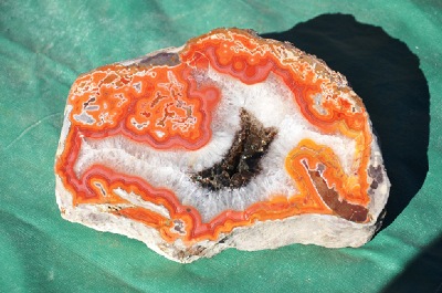 Dry Head Agate - Slab - Southern Montana by J. Martin of California